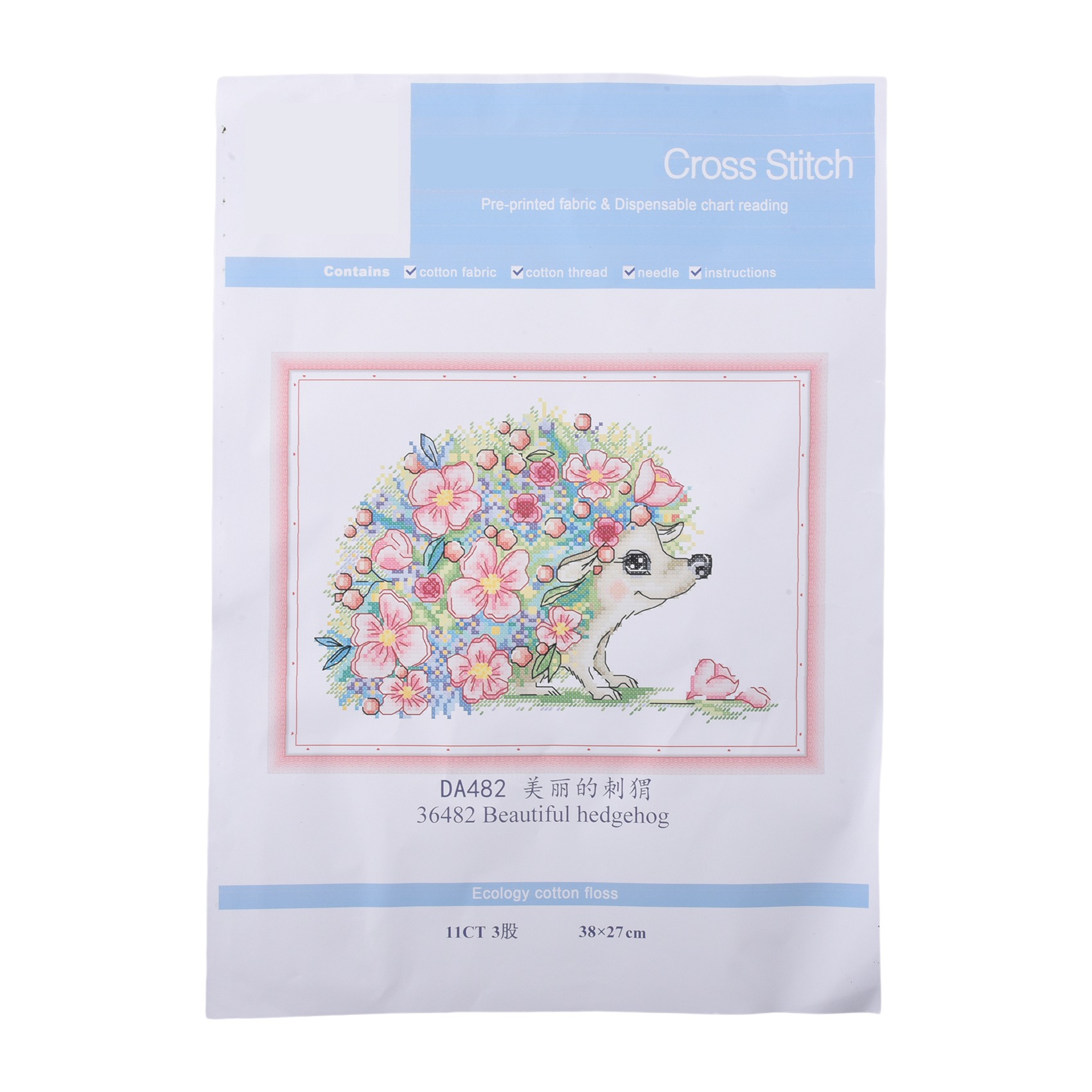 Kreuzstich-Sets mit Vorzeichnu – Cross Stitch Stamped Kits Beginners Bewertung und Preis