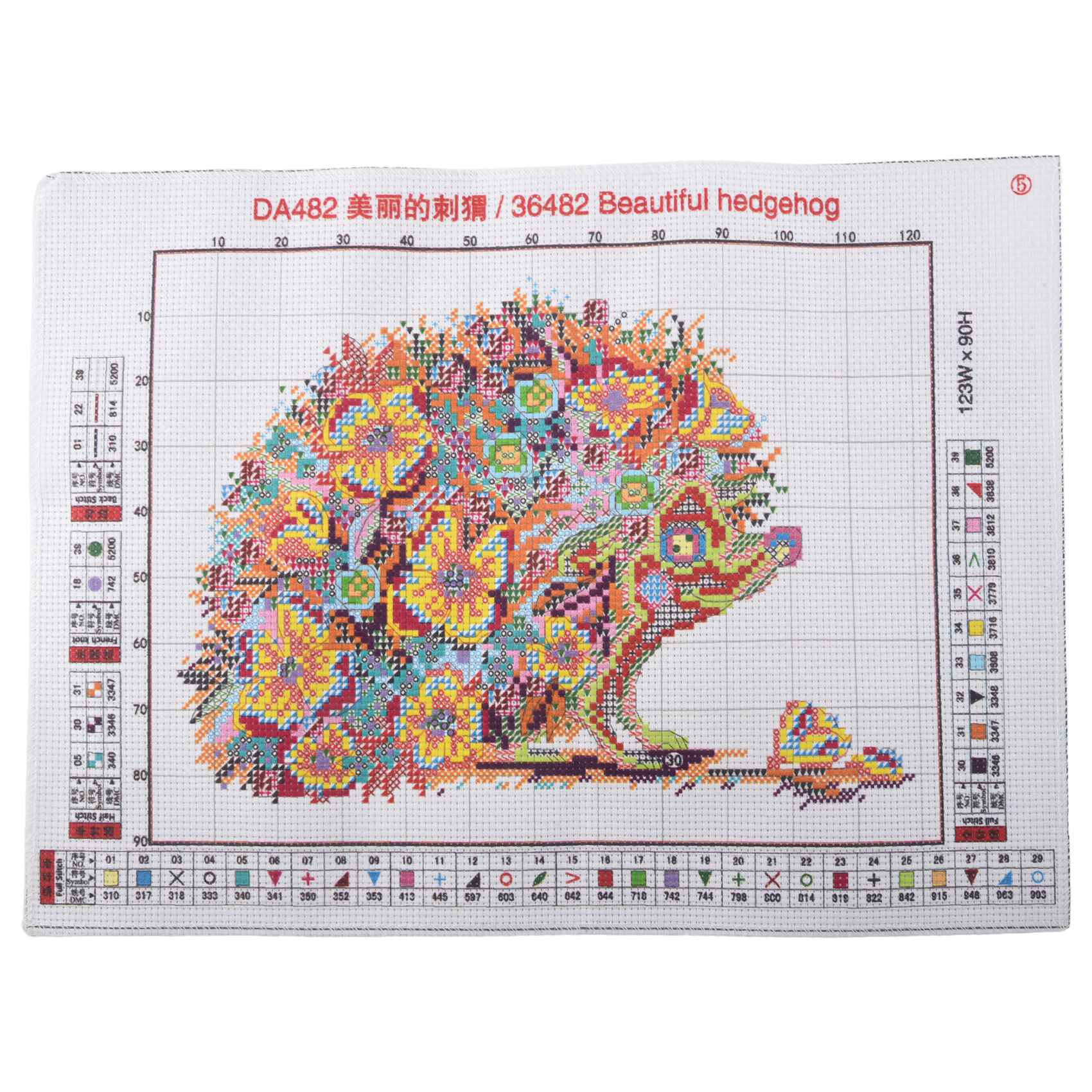 Kreuzstich-Sets mit Vorzeichnu – Cross Stitch Stamped Kits Beginners Bewertung und Preis