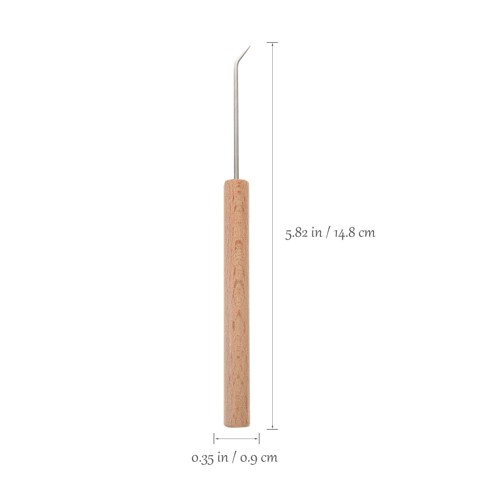 Häkelnadeln mit Holzgriff, erg – Wooden Crochet Hooks Ergonomic Handle Bewertung und Preis