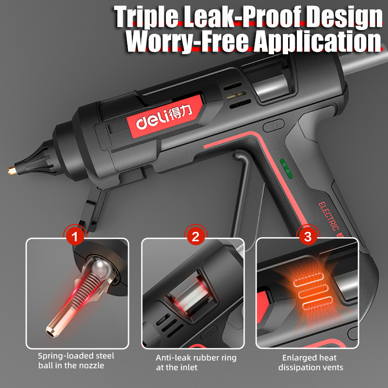 DELI 300 W Heißklebepistole DI – Hot Melt Glue Gun Cordless Bewertung und Preis
