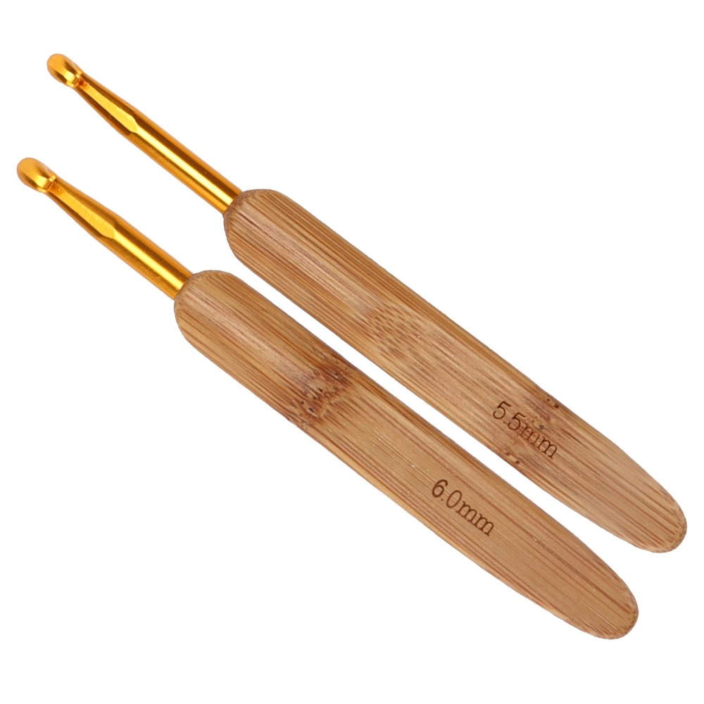 8-teiliges Set mit Häkelnadeln – Wooden Crochet Hooks Ergonomic Handle Bewertung und Preis