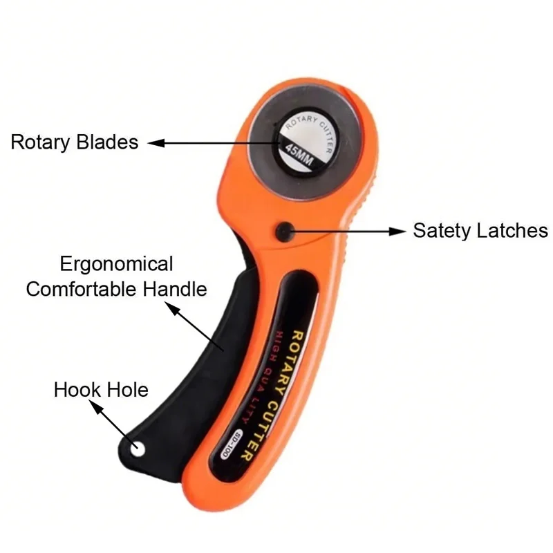 Rotationsmesser 45mm für Papie – Rotary Cutter For Fabric 45Mm Bewertung und Preis