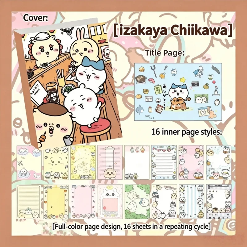 Chiikawa, süßes Notizbuch mit  – Scrapbooking Bewertung und Preis
