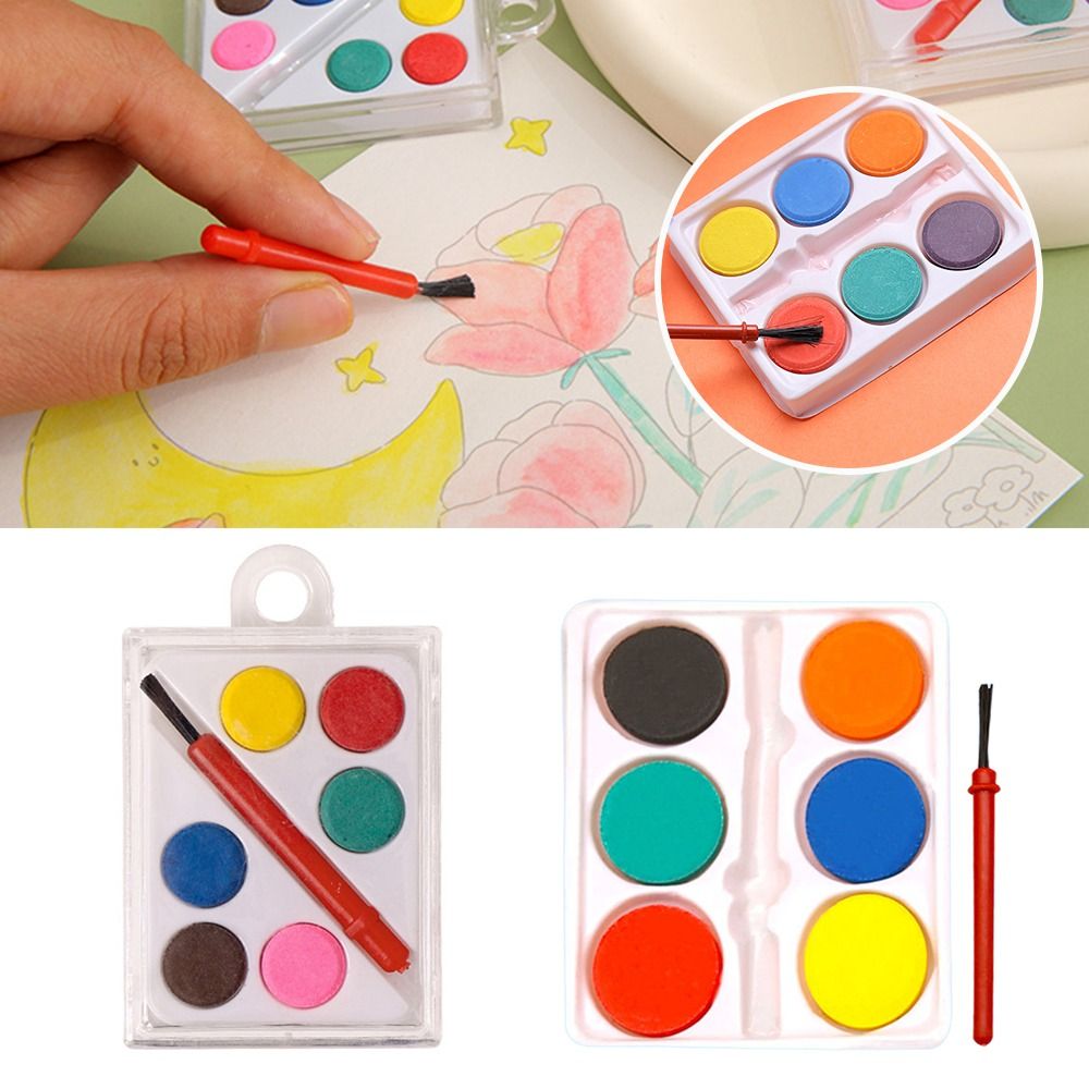 Tragbares Aquarellfarben-Set m – Watercolor Paint Set Solid Pigment Bewertung und Preis