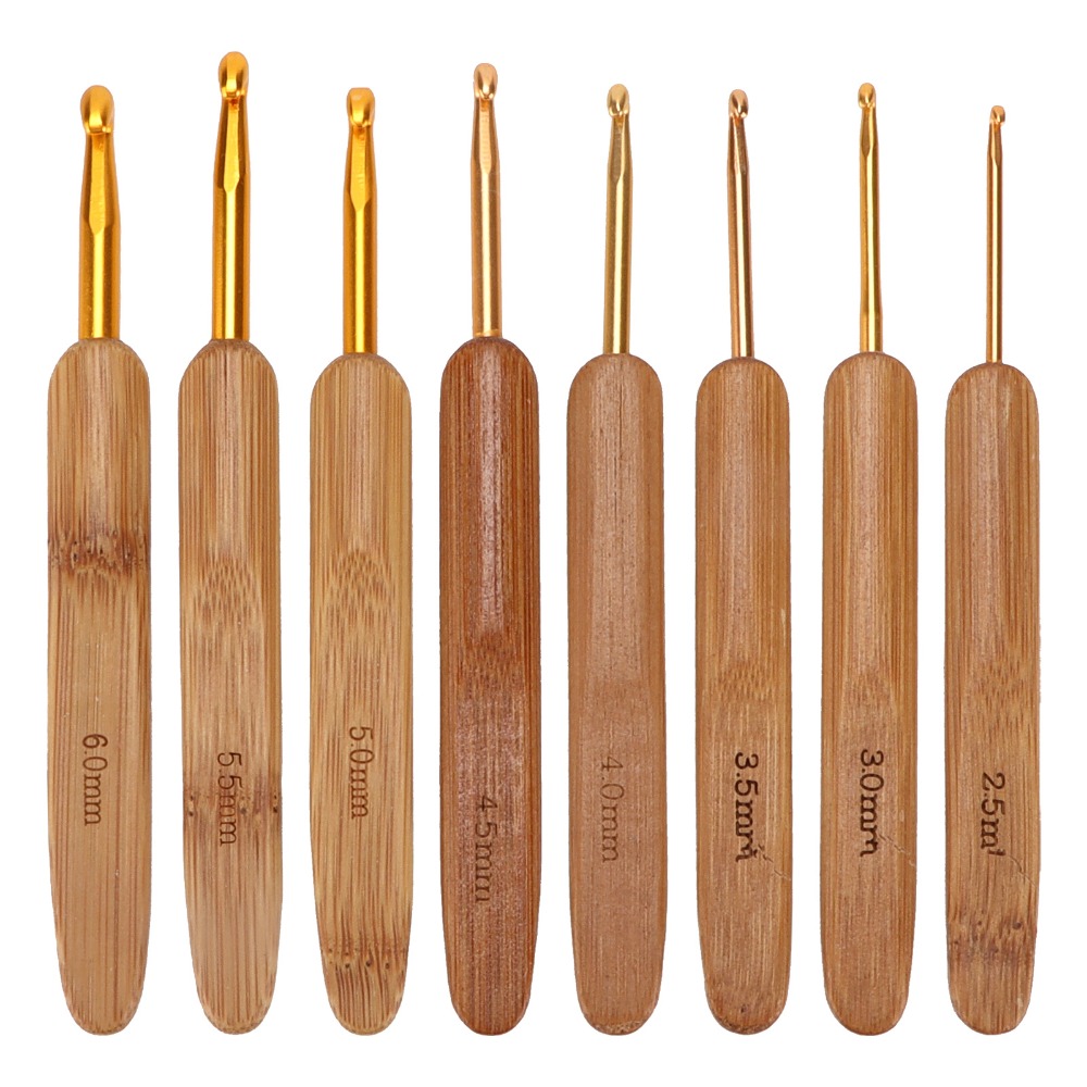 8-teiliges ergonomisches Häkel – Wooden Crochet Hooks Ergonomic Handle Bewertung und Preis