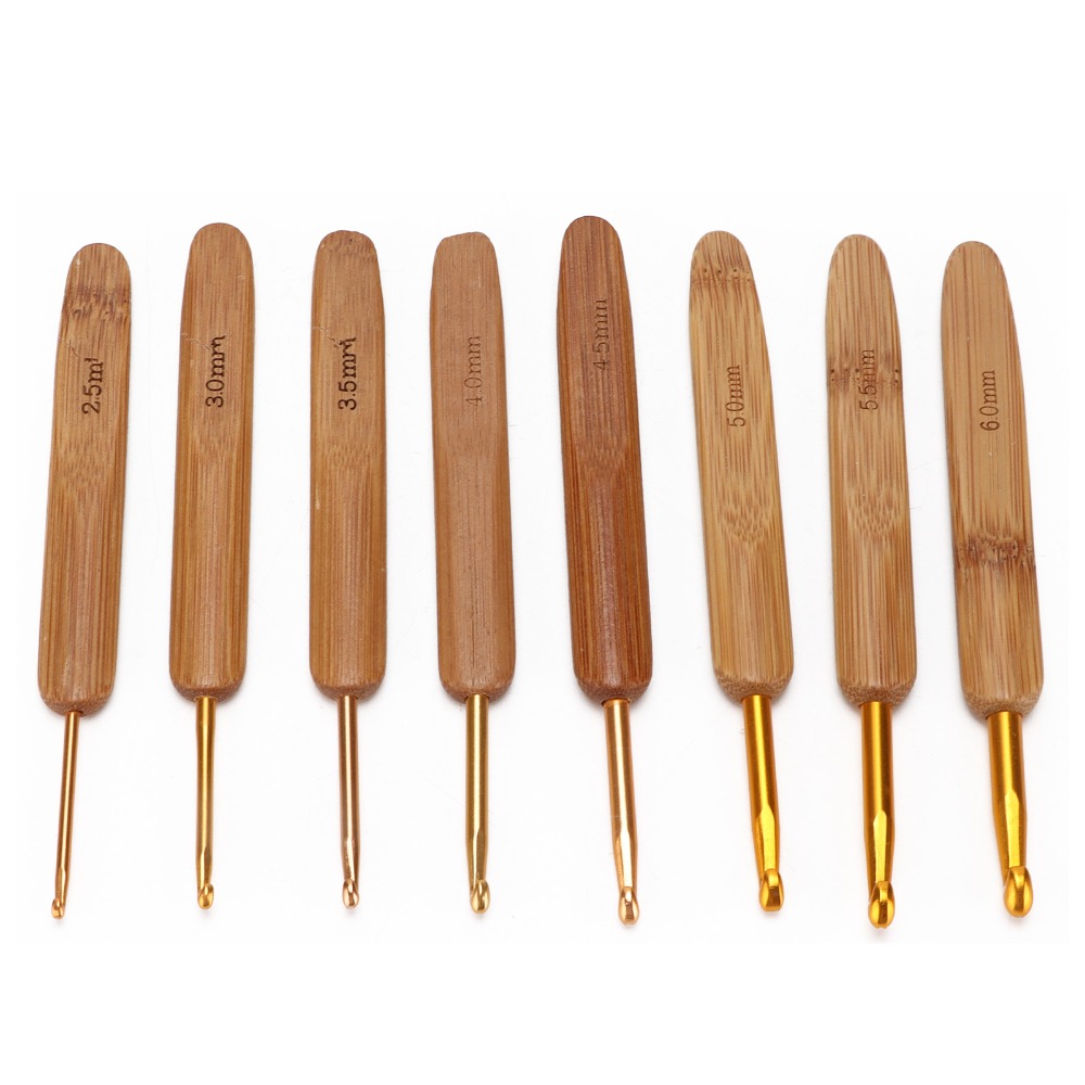 8-teiliges ergonomisches Häkel – Wooden Crochet Hooks Ergonomic Handle Bewertung und Preis