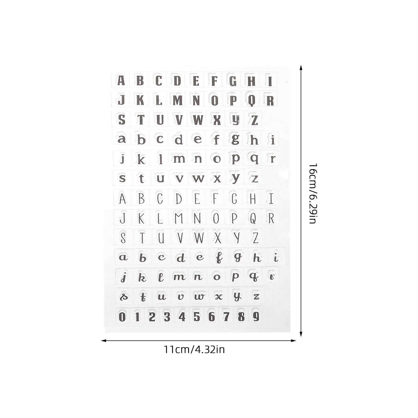 4 Stück transparente Stempel f – Clear Silicone Stamps For Card Making Bewertung und Preis