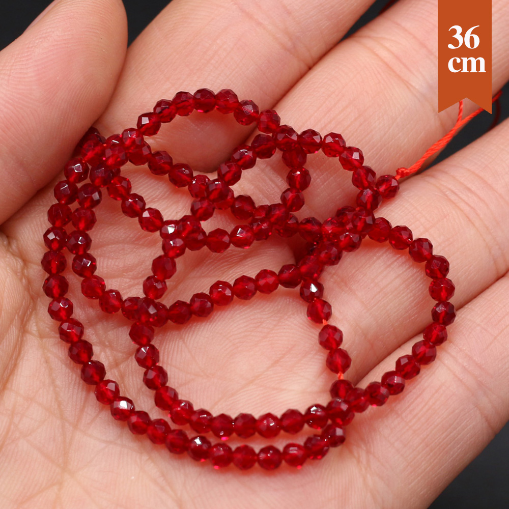 10 Stränge natürliche rote Spi – Glass Seed Beads 2Mm Jewelry Making Bewertung und Preis