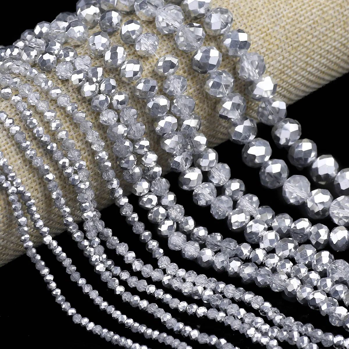 Halb silberne Farbe transparen – Glass Seed Beads 2Mm Jewelry Making Bewertung und Preis