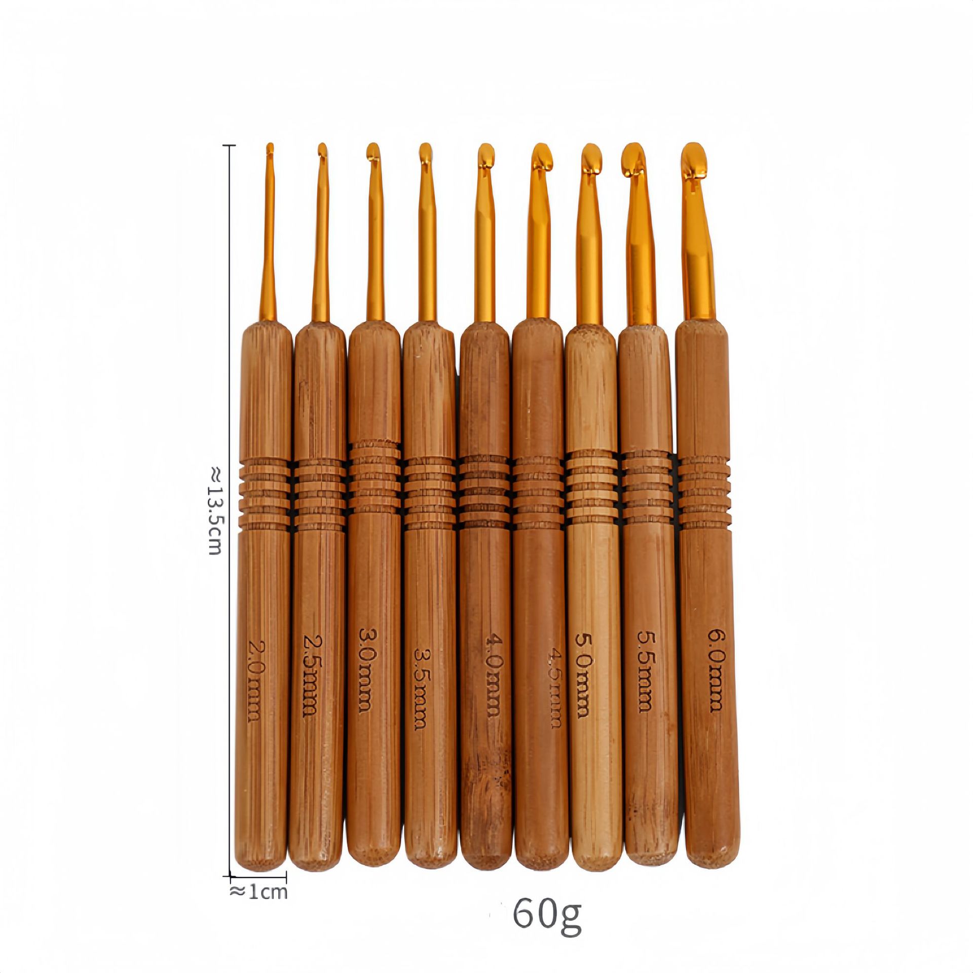 1 Stück Bambus-Holzgriff-Häkel – Wooden Crochet Hooks Ergonomic Handle Bewertung und Preis